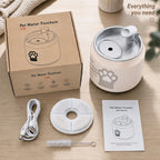 Hi kind Pet Water Fountain-White