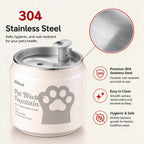Hi kind Pet Water Fountain-White
