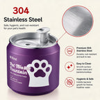 Hi kind Pet Water Fountain-Purple
