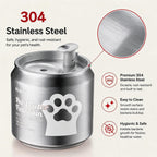 Hi kind Pet Water Fountain-Silver