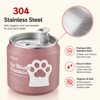 Hi kind Pet Water Fountain-Pink
