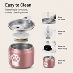 Hi kind Pet Water Fountain-Pink